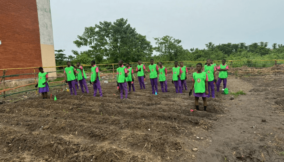 Olu of Warri’s wife begins campaign to resuscitate school garden in Delta