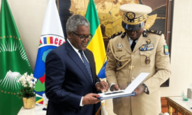 President Nguema of Gabon invites Dangote to invest in cement, fertilizer