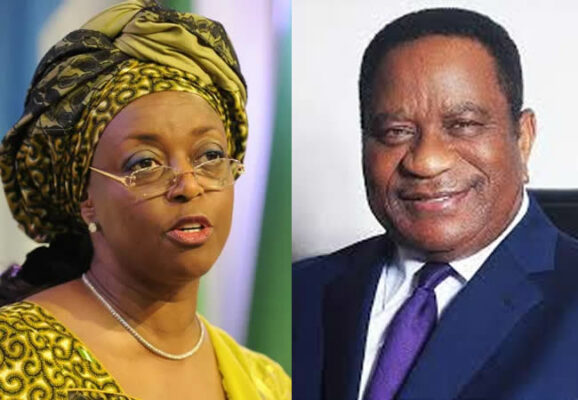Diezani-and-husband-former-chief-of-naval-staff-Rear-Admiral-Alison-Madueke