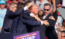 Donald Trump shot at rally