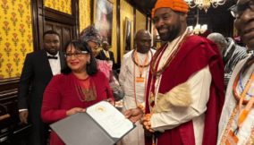 Olu of Warri bags award in UK as wife advocates reclaiming cultural value, identity