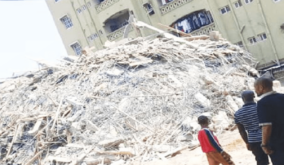 Ten die as building collapses in Ibadan