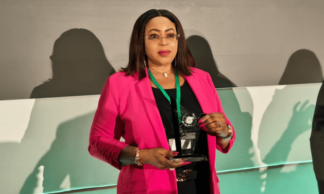 Vicky Haastrup named African female business leader in UK