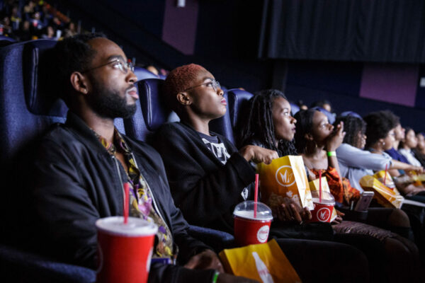 movie watching audience