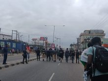 Hunger protest