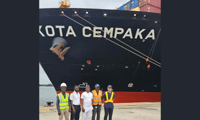 Onne Port receives largest containership for second time in 3 months