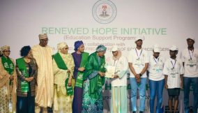 The Renewed Hope Initiative (RHI), in partnership with various national and international organisations, continues to enhance access to quality education for Nigerian youths. (1)