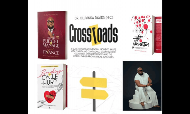 Oluyinka Davids to release books on healing, finance, relationships