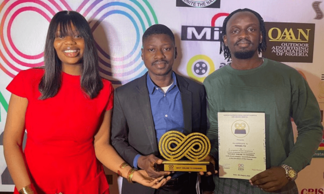 Kraks Media recognised as ‘best online TV channel’