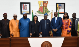 Acting governor inaugurates rule of law enforcement authority’s governing board