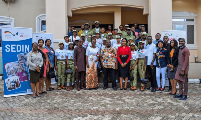 IYD: German agency builds NYSC members’ employability skills in Edo