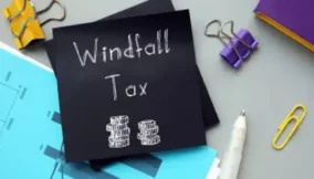 Wind fall tax