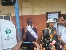 Okpebholo cast votes in Edo Central By-Election