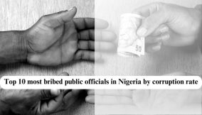 Top 10 most bribed public officials in Nigeria by corruption rate (1)
