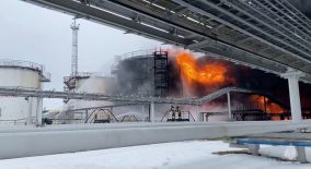 Ukraine hits Russian energy facilities with drones