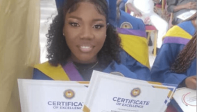 Presidential Amnesty scholarship student bags first-class degree in law