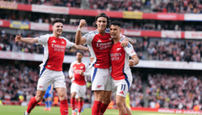 Arsenal’s stoppage-time goals ensures victory at Emirates over Leicester