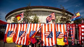 Atletico Madrid-flags