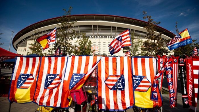 Atletico Madrid-flags