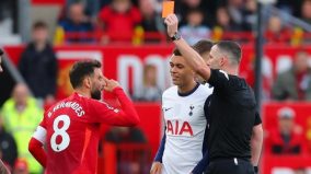 Fernandes red-card