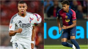 Mbappé y Lamine Yamal (1)