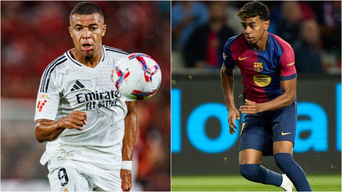Mbappé y Lamine Yamal (1)