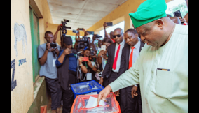 Mutfwang casts vote, declares LG election peaceful