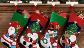Create a Christmas stocking