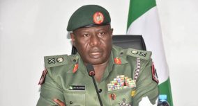 Army Chief assures on improved welfare for soldiers, commissions projects in Rivers