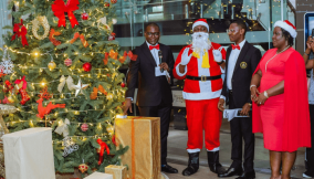Legend Hotel Lagos lights up airport for Christmas
