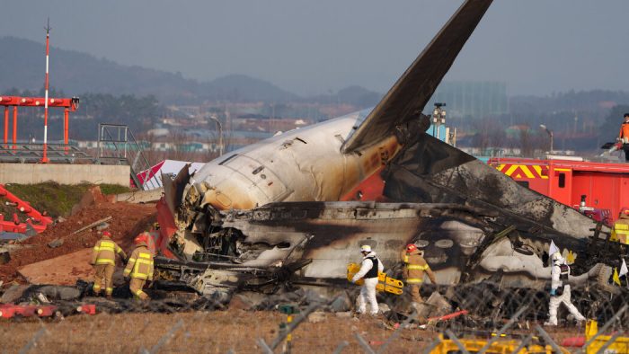 South Korean jet crash