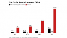 Seven highlights of BUA Foods’s nine-month financials