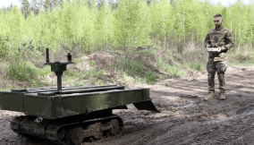 Russia and Ukraine’s military-robots force