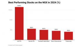 Here are the best performing companies on the NGX in 2024