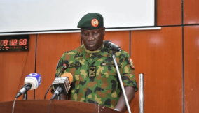 Godwin Mutkut assumes command at MNJTF Force