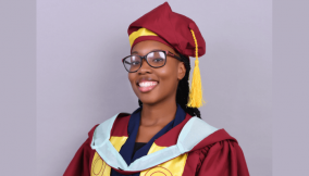 How Eunice Obidi overcame distractions to graduate with first-class