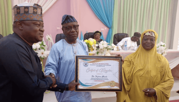 Federal Varsity Kashere honors staff for outstanding public service contributions