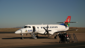 One of the world’s smallest airports, in Africa, operates international flights