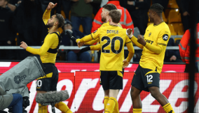 Wolves edge Aston Villa 2-0, moves one spot above relegation