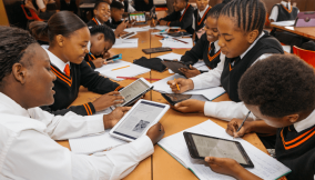Boys in S. Africa fallng behind girls in learning, new study finds