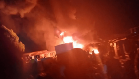 Fire service’s faulty trucks blamed as fire destroys 500 shops in Jos