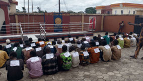 Amotekun parades 58 suspects over kidnapping, other crimes in Ondo