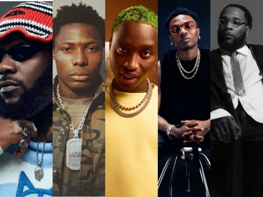 Top Nigerian artists February 2025