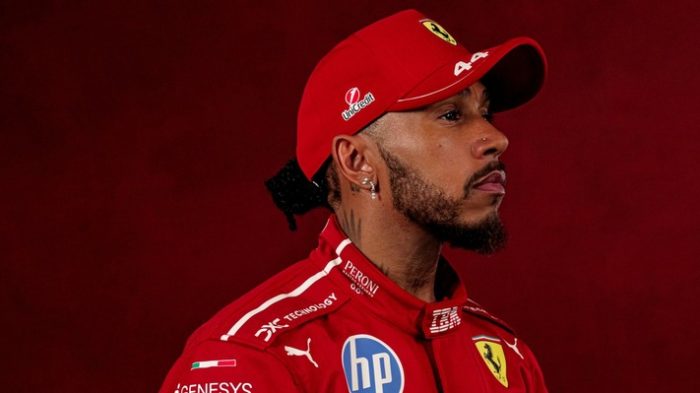 Lewis Hamilton-Ferrari