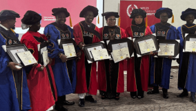 Megastar Media CEO, Ifetayo, conferred with honorary doctorate by Myles Leadership University