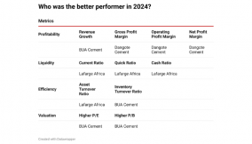Dangote, BUA, Lafarge: Which performed better in 2024?