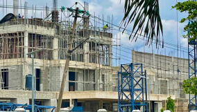Rivers Solad inspects massive House of Assembly rebuilding project, admits work is going according to schedule