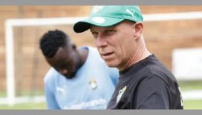 Zimbabwe head coach Michael Nees
