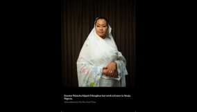 Female senator Natasha Akpoti-Uduaghan
