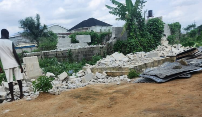 Anger, tears, as land-grabbing rocks part of Port Harcourt